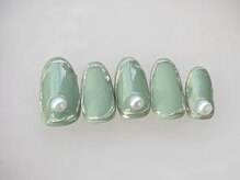 ネイルサロン フローリア(nail salon Florir)/ぷっくりミラーネイル