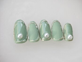 ネイルサロン フローリア(nail salon Florir)/ぷっくりミラーネイル