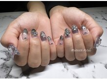 ミュー ネイル(mieux nail)/クロム風ネイル