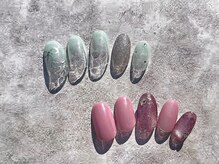 キュアバイアニーアンドジーノ(Qa by Annie&Gino)/8月キャンペーンネイル第3弾