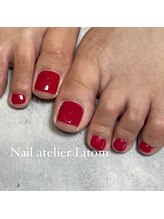 ネイルアトリエ リトム(Nail atelier Litom)/フット/ワンカラー