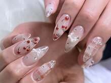 ネイルズ ウィスブランカ(Nails wisBlanca)/長さだし持ち込みネイル