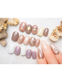 手描きアートが得意なサロン