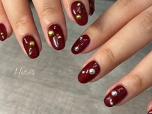 エクラス 銀座(Heclats)/ボルドー/スタッズ/アシメ