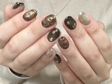 レアネイル(Lea nail)/ブラウンニュアンス