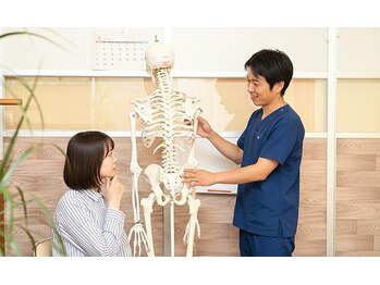 国立駅前カイロプラクティック/施術後のカウンセリングシーン