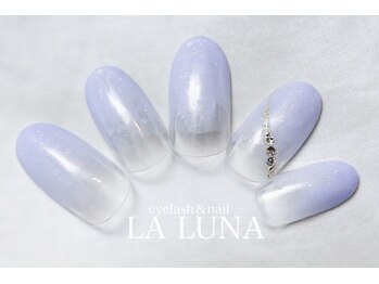 ラルナ ネイルアンドアイラッシュサロン(LA LUNA nail & eyelash salon)/26年8月9月◇定額ナチュラル◇