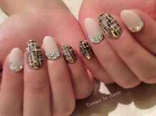 テラスアヴェダビューティー(Terrace AVEDA beauty)/ツイードネイル