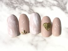 ネージュ バイ リアンジュ 辻堂(Neige by Reange)/マーブル風アート