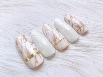 ネイルエルーシェ 立川店(Nail Ercher)/大理石ネイル