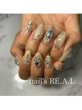 ネイルズリアル 倉敷(nail's RE.A.L)/ストーンネイル