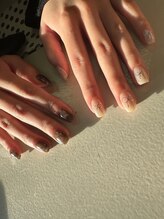 キャンネイル 金山店(Can Nail)/ワイヤー×メタリックリボン