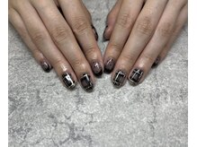 ネイルサロンファストネイルプラス 新宿店(FAST NAIL PLUS)/2024秋ネイル【チェックネイル】