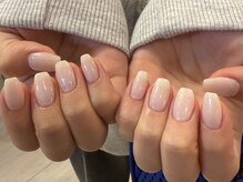 カノアネイルプレイス(KANOA nail place)/ホワイトラメワンカラー