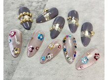 ネイル ブーマー(Nail BOOMER)/くりぬきネイル/フラワーネイル