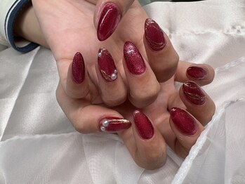 マグネットにミラーアート