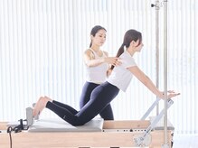 ラピラティス 岡山駅前店(La pilates)の雰囲気（1時間で姿勢と体幹の変化を感じられます。【整体×ピラティス】）