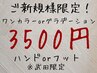 ワンカラー・グラデーション¥3500税込★ご新規様限定★武田限定