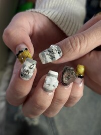 チェックネイル