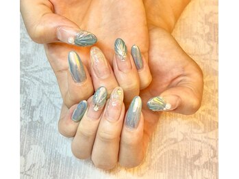 Reauty nail/人魚姫