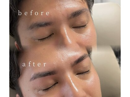 メンズ眉毛サロン EN BROW 六本木店【メンズアイブロウ/まつげパーマ/肌ピーリング】の写真