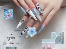 レリュクスネイル(le luxe nails)の雰囲気（手描きアート×3Dフラワーネイル）