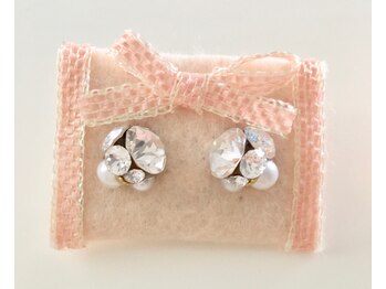 ダブルムーンビューティフル(DOUBLEmoonBeautiful)/DOUBLE180DX ピアスです♪