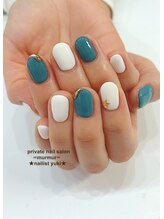 プライベート ネイルサロン マーマ(murmur)/シンプルネイル