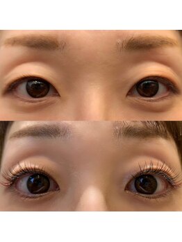 アレーズ バイ ベニボンズ(Alaise by Beni Bond's)/Cカール120本 10ミリ 目尻レッド