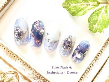 ユウコネイルズアンドエステティック ラ デェス(Yuko Nails & Esthetic La Deesse)/プラチナコース(定額制)¥9500