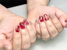 カラーズ(COLORS)/天然石風ネイル