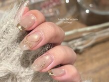 アメリアンドカシェット(Amelie&Cachette)/ニュアンスネイル:aoi