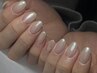 ミラーネイル、オーロラネイル　￥9,900