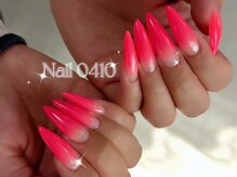 ネイル0410 すすきの(Nail 0410)/【スカルプ】カラグラ