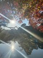 ポーラ ザ ビューティ 稲毛海岸駅前(POLA THE BEAUTY)&nbsp;紅葉を見に行きました。この写真が上手く撮れてお気に入りです☆