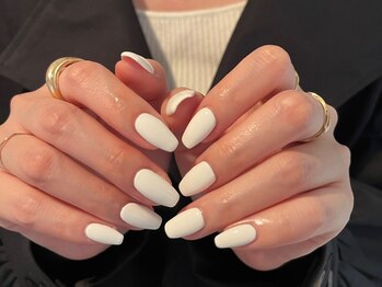 シェリーラメール 原宿店(cherie la mer)/ホワイトネイル