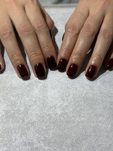 コウメ(KOUME)/ボルドーネイル