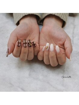 グランチュール(Grantulle)/チェックネイル