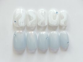 インクもやもや×オーロラ
