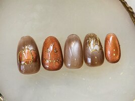 ハロウィンネイル