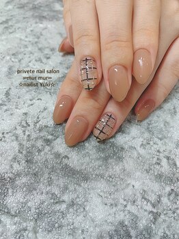 チェックネイル