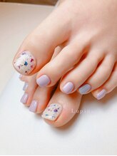 ルピナス(Lupinus)/フットネイル