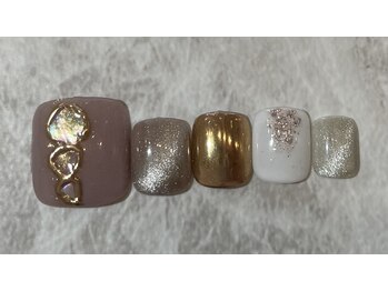 ネイルサロン ジュレ(Nail Salon jurer)/FOOT定額デザイン¥8800