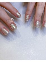 ウロネイルズ(ulo nails)/キラキラなラメワンカラー
