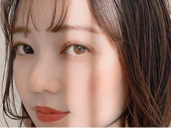 クレセント 心斎橋店(Crescent)の写真/カラーエクステで印象的な目元に。髪色や瞳の色に合わせて目元をお洒落に！イベント前にもお勧め◎