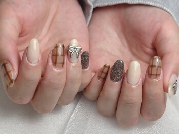 チェックネイル