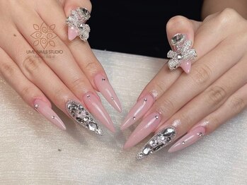 ウメネイルスタジオ(UME NAIL STUDIO)/長さだしやり放題×つけ放題