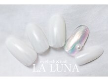 ラルナ ネイルアンドアイラッシュサロン(LA LUNA nail & eyelash salon)/26年8月9月◇定額ナチュラル◇