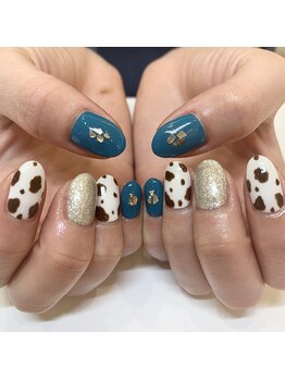 エトワール 御器所店(Etoile)/アニマル柄ネイル