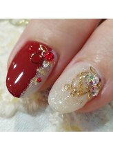 ルクール(Le Coeur)/クリスマス＆お正月ネイル